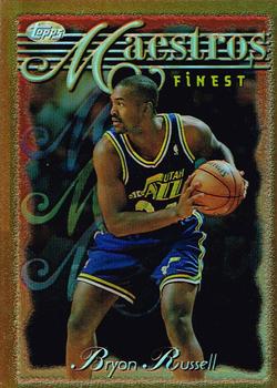 1996-97 Finest - Refractors #86 Bryon Russell Front