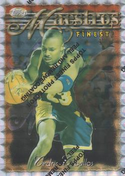 1996-97 Finest - Refractors #102 Cedric Ceballos Front