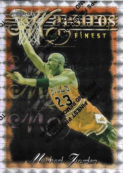 1996-97 Finest - Refractors #127 Michael Jordan Front
