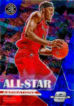 2019-20 Panini Contenders Optic - All-Star Aspirations Blue Cracked Ice #23 Pascal Siakam Front
