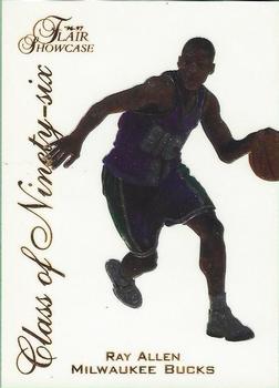 1996-97 Flair Showcase - Class of '96 #2 Ray Allen Front