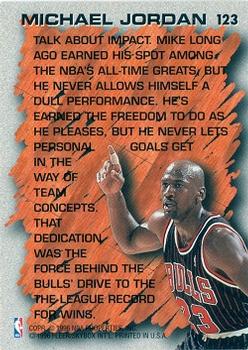 1996-97 Fleer #123 Michael Jordan Back