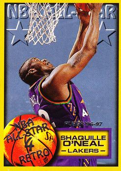 1996-97 Fleer #289 Shaquille O'Neal Front