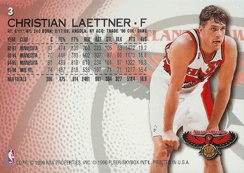 1996-97 Fleer #3 Christian Laettner Back