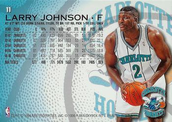 1996-97 Fleer #11 Larry Johnson Back