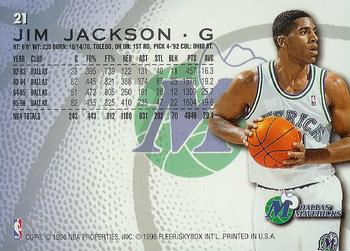 1996-97 Fleer #21 Jim Jackson Back