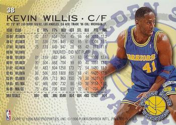1996-97 Fleer #38 Kevin Willis Back