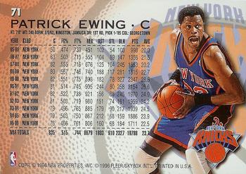 1996-97 Fleer #71 Patrick Ewing Back