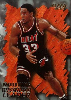 1996-97 Fleer #133 Alonzo Mourning Front