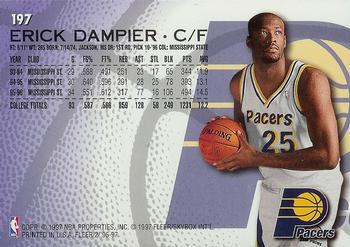 1996-97 Fleer #197 Erick Dampier Back