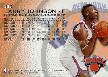 1996-97 Fleer #225 Larry Johnson Back