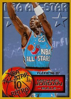 1996-97 Fleer #282 Michael Jordan Front