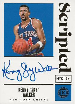 2019-20 Panini Encased - Scripted Signatures Gold #SS-KSW Kenny 