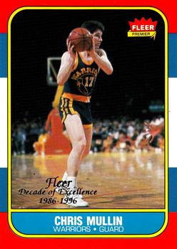 1996-97 Fleer - Decade of Excellence #6 Chris Mullin Front