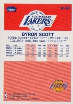 1996-97 Fleer - Decade of Excellence #16 Byron Scott Back