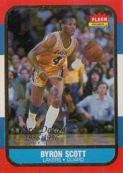1996-97 Fleer - Decade of Excellence #16 Byron Scott Front