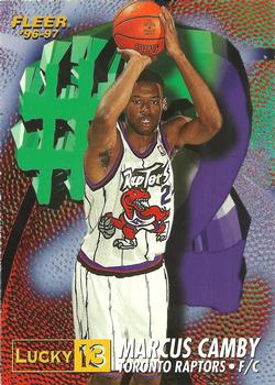 1996-97 Fleer - Lucky 13 #2 Marcus Camby Front