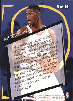 1996-97 Fleer - Rookie Rewind #5 Antonio McDyess Back