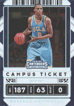 2020 Panini Contenders Draft Picks - Campus Ticket #3 Russell Westbrook Front