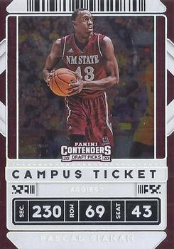 2020 Panini Contenders Draft Picks - Campus Ticket #17 Pascal Siakam Front