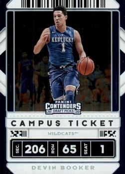 2020 Panini Contenders Draft Picks - Campus Ticket #20 Devin Booker Front