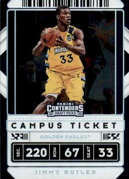 2020 Panini Contenders Draft Picks - Campus Ticket #32 Jimmy Butler Front