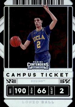 2020 Panini Contenders Draft Picks - Campus Ticket #46 Lonzo Ball Front