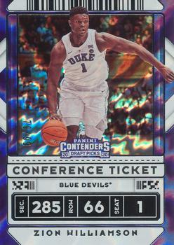 2020 Panini Contenders Draft Picks - Conference Ticket #13 Zion Williamson Front
