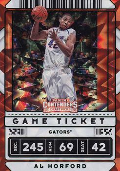 2020 Panini Contenders Draft Picks - Game Ticket Green Explosion #16 Al Horford Front