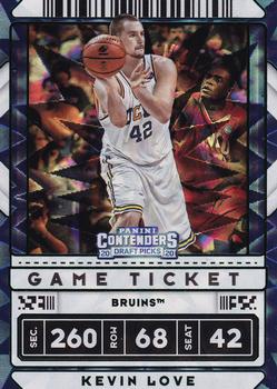 2020 Panini Contenders Draft Picks - Game Ticket Green Explosion #27 Kevin Love Front