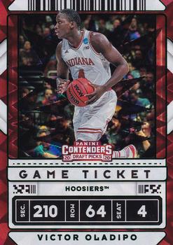 2020 Panini Contenders Draft Picks - Game Ticket Green Explosion #29 Victor Oladipo Front