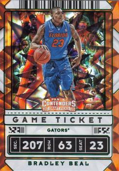 2020 Panini Contenders Draft Picks - Game Ticket Green Explosion #35 Bradley Beal Front