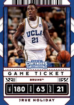 2020 Panini Contenders Draft Picks - Game Ticket Red #47 Jrue Holiday Front