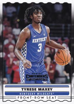 2020 Panini Contenders Draft Picks - Front-Row Seats #SS-9 Tyrese Maxey Front