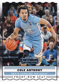 2020 Panini Contenders Draft Picks - Front-Row Seats #SS-10 Cole Anthony Front