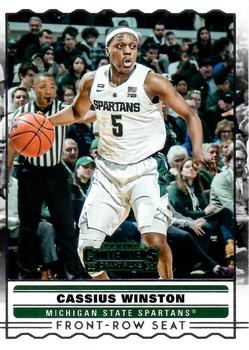 2020 Panini Contenders Draft Picks - Front-Row Seats Green #SS-27 Cassius Winston Front