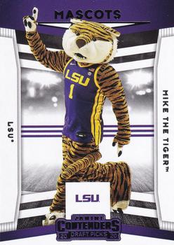 2020 Panini Contenders Draft Picks - Mascots #3 Mike The Tiger Front