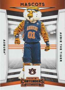 2020 Panini Contenders Draft Picks - Mascots #8 Aubie The Tiger Front