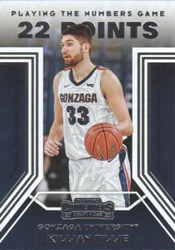 2020 Panini Contenders Draft Picks - Playing the Numbers Game #22 Killian Tillie Front