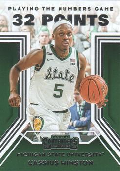 2020 Panini Contenders Draft Picks - Playing the Numbers Game #27 Cassius Winston Front
