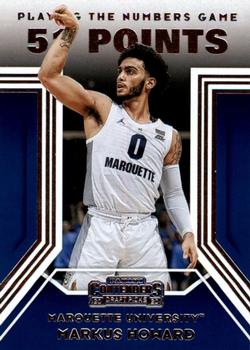 2020 Panini Contenders Draft Picks - Playing the Numbers Game #28 Markus Howard Front