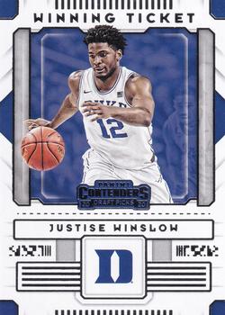 2020 Panini Contenders Draft Picks - Winning Tickets #8 Justise Winslow Front
