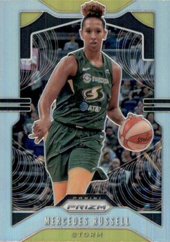 2020 Panini Prizm WNBA - Silver #75 Mercedes Russell Front