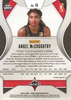2020 Panini Prizm WNBA - Hyper #10 Angel McCoughtry Back