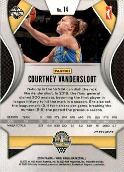 2020 Panini Prizm WNBA - Hyper #14 Courtney Vandersloot Back