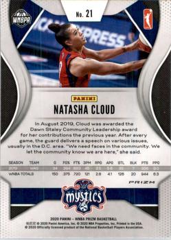 2020 Panini Prizm WNBA - Hyper #21 Natasha Cloud Back
