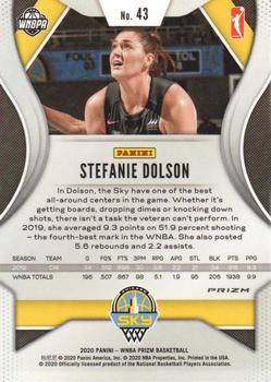2020 Panini Prizm WNBA - Hyper #43 Stefanie Dolson Back