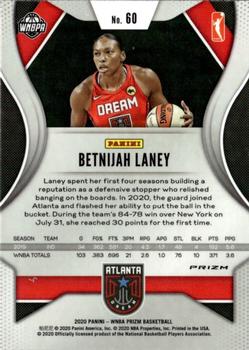 2020 Panini Prizm WNBA - Hyper #60 Betnijah Laney Back