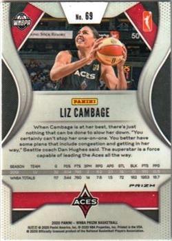2020 Panini Prizm WNBA - Hyper #69 Liz Cambage Back