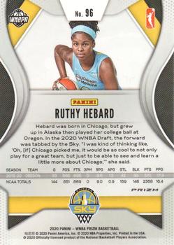 2020 Panini Prizm WNBA - Hyper #96 Ruthy Hebard Back